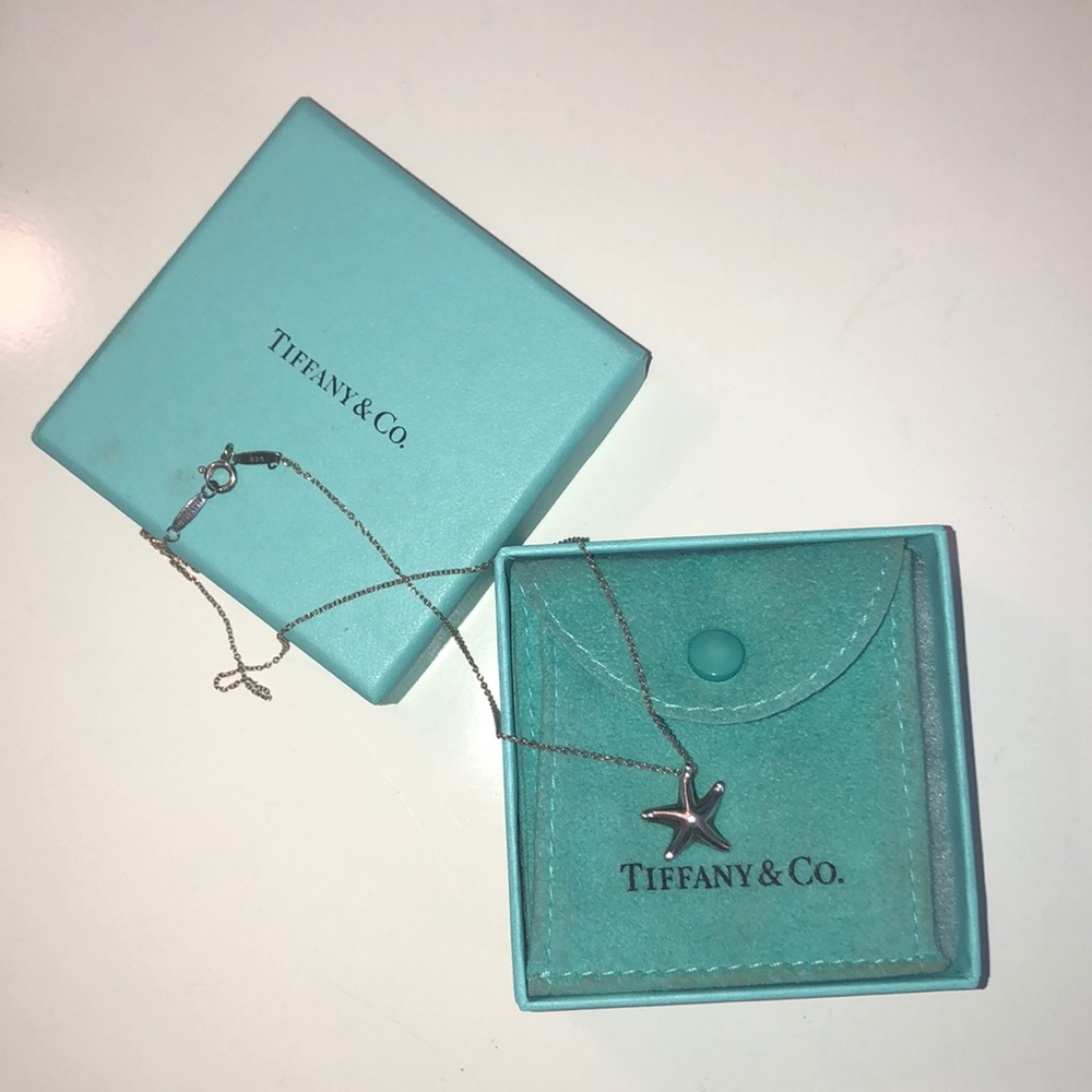 Tiffany Starfish Pendant & Chain
